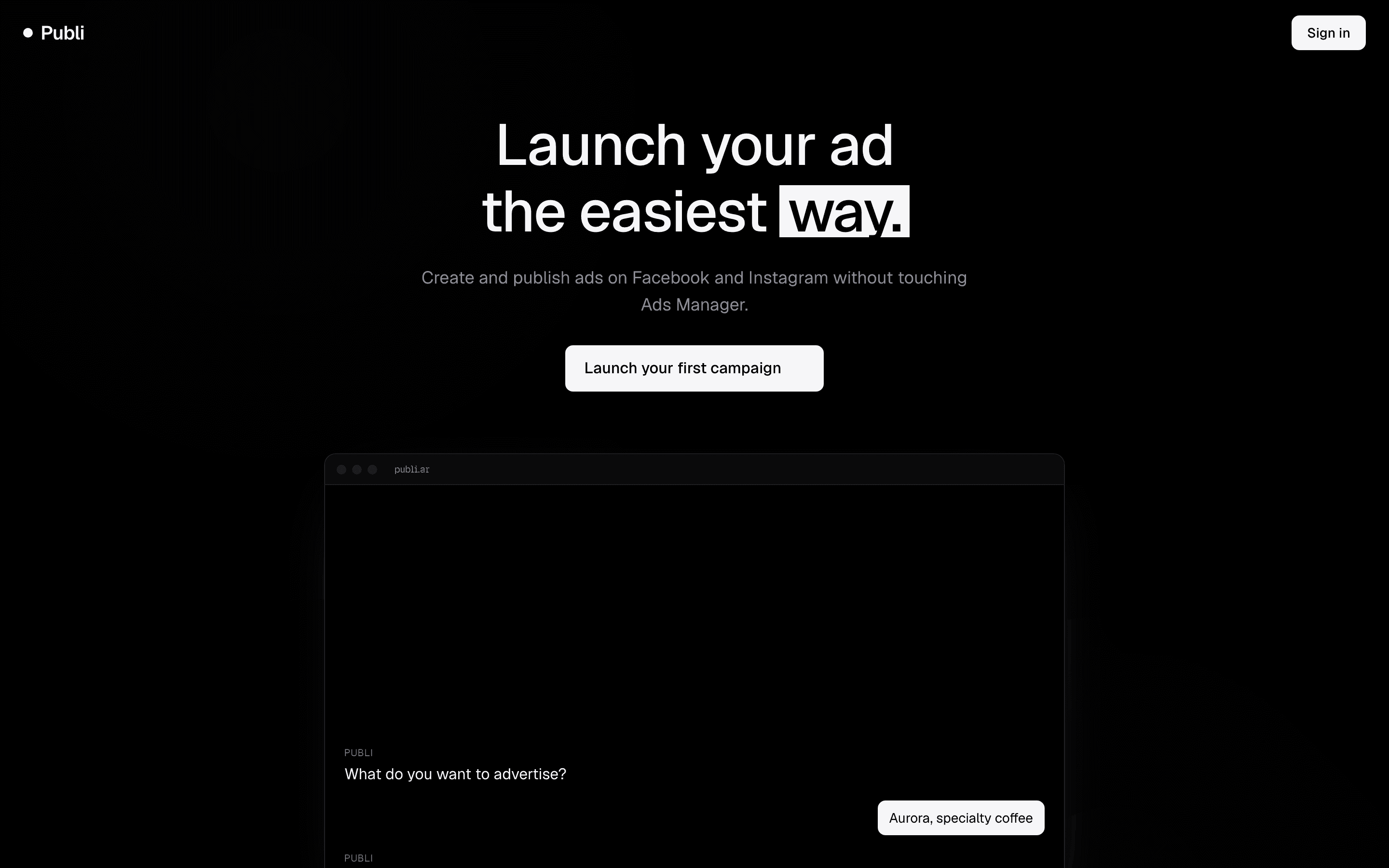 Publi preview